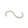 Bracciale  corda argento