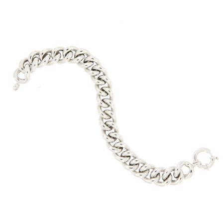 bracciale argento grumette