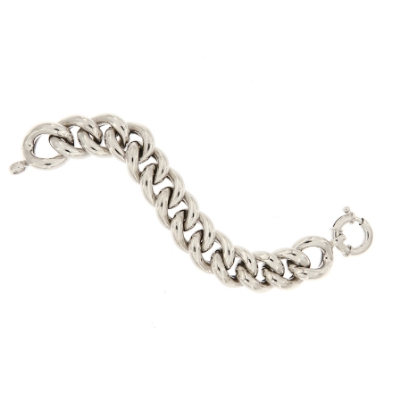 bracciale argento grumette