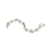 Bracciale argento forzatina battuta