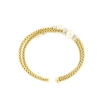 bracciale rigido perle