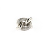 anello argento grumette zirconi 