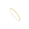 bracciale oro maglia traversino