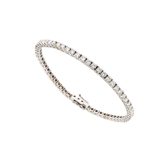 bracciale tennis e diamanti