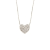 pendente cuore diamanti