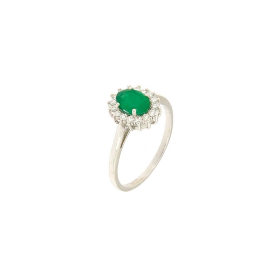 anello smeraldo diamanti