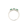 anello trilogy smeraldi diamanti