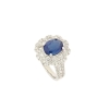 anello zaffiro diamanti