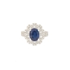 anello zaffiro diamanti