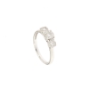 anello trilogy pavè diamanti