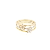 anello stelle pavè diamanti
