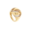 anello gomitolo diamanti