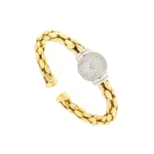 bracciale boulle zirconi