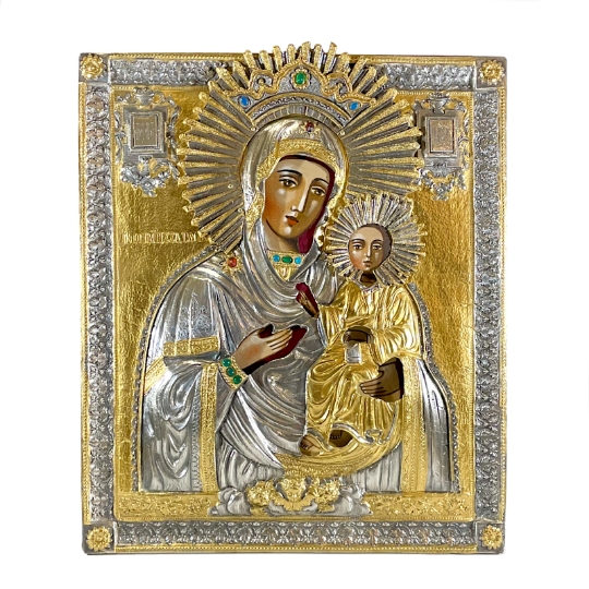 Icona in argento
