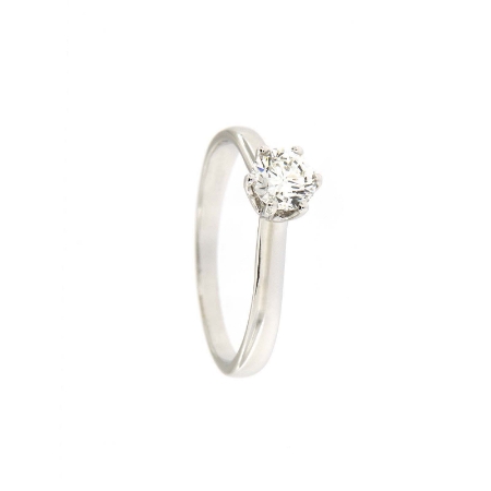 anello solitario diamante