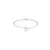 anello abbraccio solitario diamanti 
