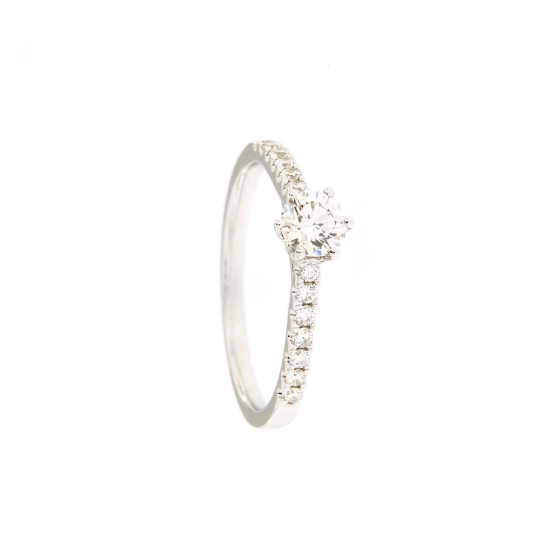 anello solitario diamanti