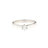anello solitario diamante 0,30