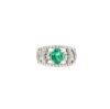 anello smeraldo e diamanti