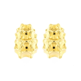 Orecchini in oro conchiglia