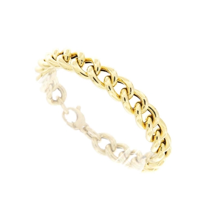 bracciale in oro grumette 