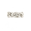 anello maglie grumette diamanti