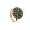 Anello Toppa in oro e diamanti