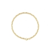 bracciale maglia traversino oro