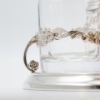 oliera argento fiori incisi
