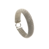 bracciale maglia serpente argento