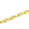 bracciale maglia marina argento dorato