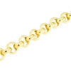 bracciale in argento maglia rollò