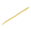 bracciale argento maglia rollò