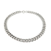 collana in argento maglia grumette