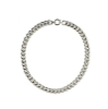 collana in argento maglia grumette