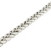 bracciale argento maglia spiga