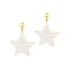orecchini argento stella cammeo