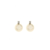 orecchini diamante e perla giapponese