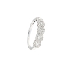 anello cinque castoni diamanti