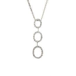 pendente anelli di diamanti