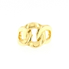 Anello in oro a maglie grumette