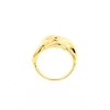 Anello in oro a maglie grumette