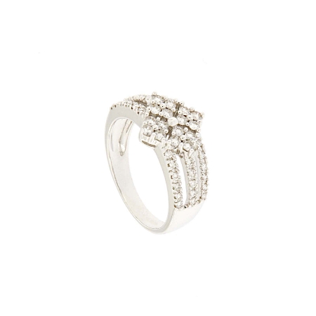 anello rombo diamanti