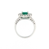Anello smeraldo e diamanti