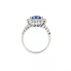 Anello zaffiro e diamanti