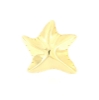 Anello stella marina in argento dorato