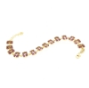 bracciale in argento e zirconi glicine
