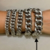 Bracciale grumette argento 