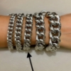 Bracciale grumette argento 