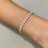 Bracciale con diamanti 